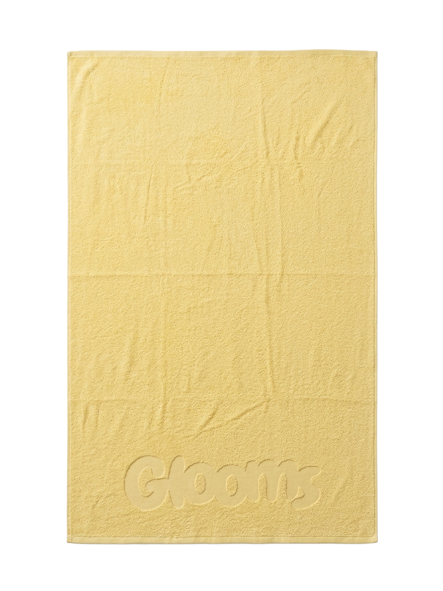 Butter Yellow Beach Towel - Glooms